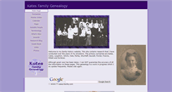Desktop Screenshot of kates-family.com